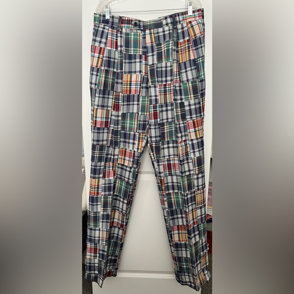 Jos. A. BANK Mens Madras Pants. NWT. 36 Regular.